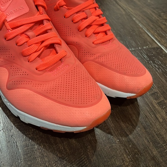Nike Air Max 1 Ultra Moire ( Hot Lava) Coral Size 10 704995-800 - Picture 4 of 16
